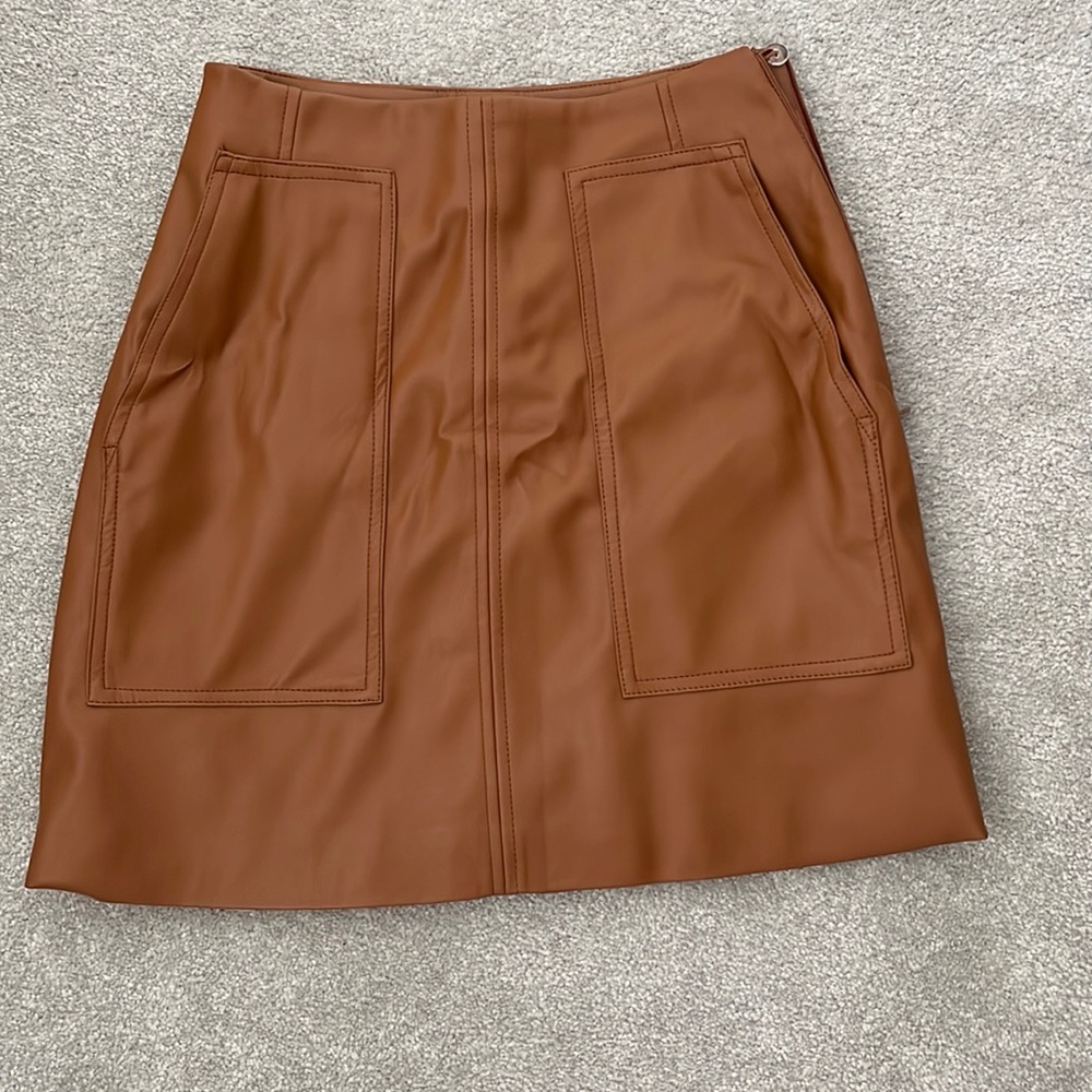 H&M leather skirt
